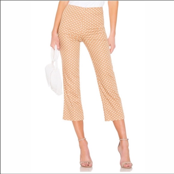 LPA Revolve NWT Cropped Polka-Dot Pants~Size XL